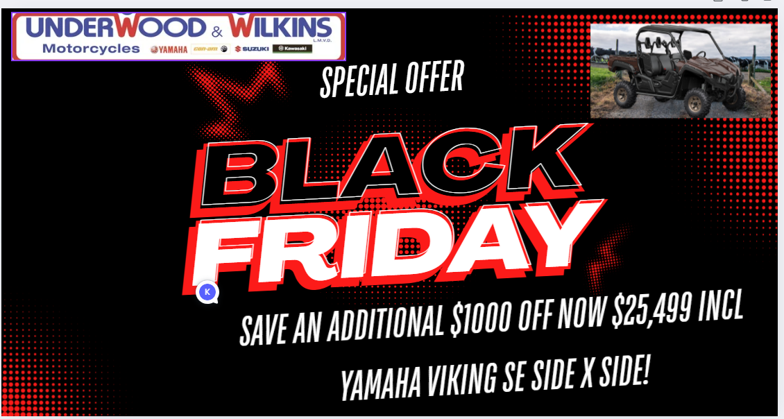 underwood and wilkins Black Friday Sale